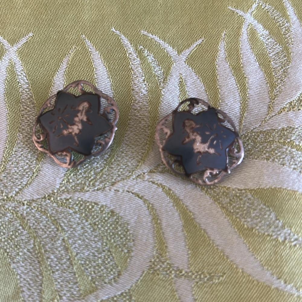 Vintage Black and sterling Jewelry Set - Picture 3 of 8